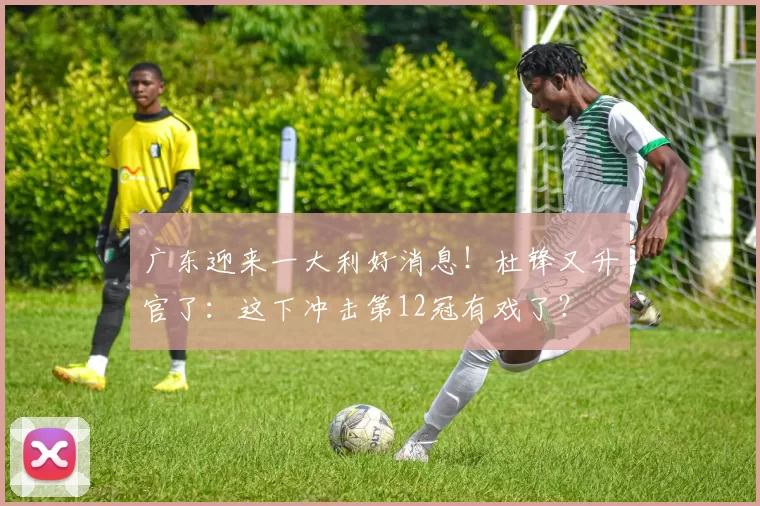 广东迎来一大利好消息！杜锋又升官了：这下冲击第12冠有戏了？